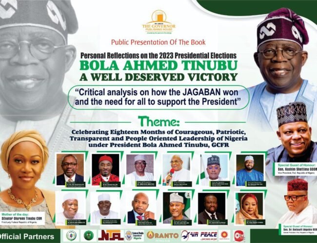 New Book analyzed Tinubu and Obi based on ten critical points; concluded that Tinubu outperformed Obi on all points, hence the edge over him at the 2023 polls.