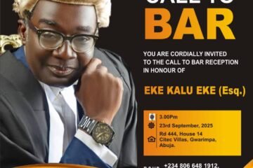 Eke Kalu Eke: His Journey Toward the Legal Profession.