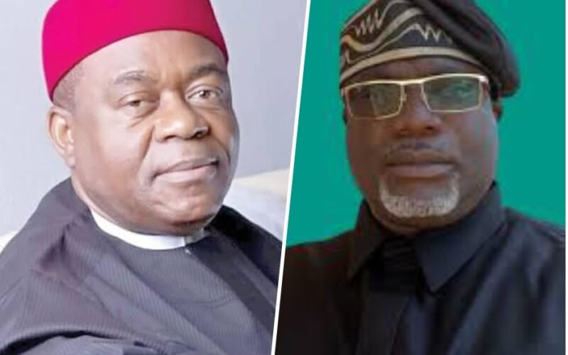 Tribute to a Visionary Leader: Celebrating HE TA Orji (Ochendo) on His Birthday - Emeka Kalu 1 Ochendo and Emeka Kalu