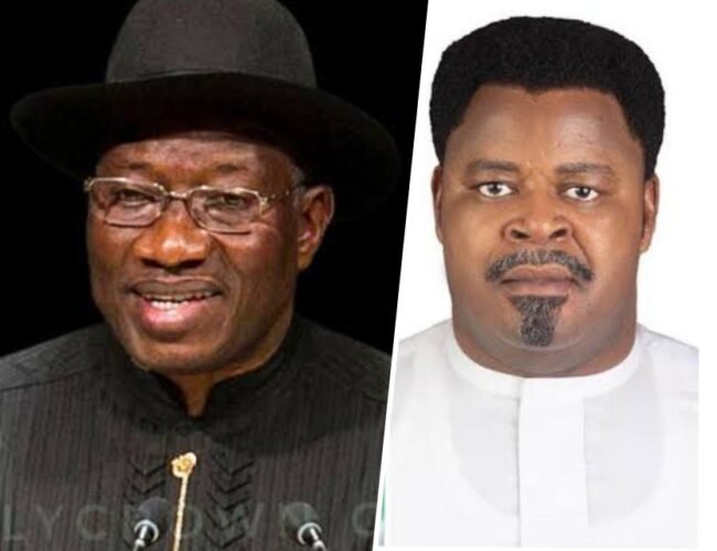 Nigerian Wrestling Legend, Ikenga Gburugburu Ohafia & UAAP Chairman, Ambassador Osita Offor, Greets Jonathan at 68, Says Ex-President an Exemplary Democrat