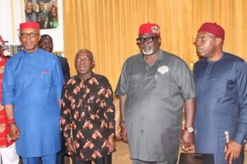 Loud Statement Made As Dr Alex Otti, Dignitaries Grace House Opening of E.C.K Foundation Chairman in Bende