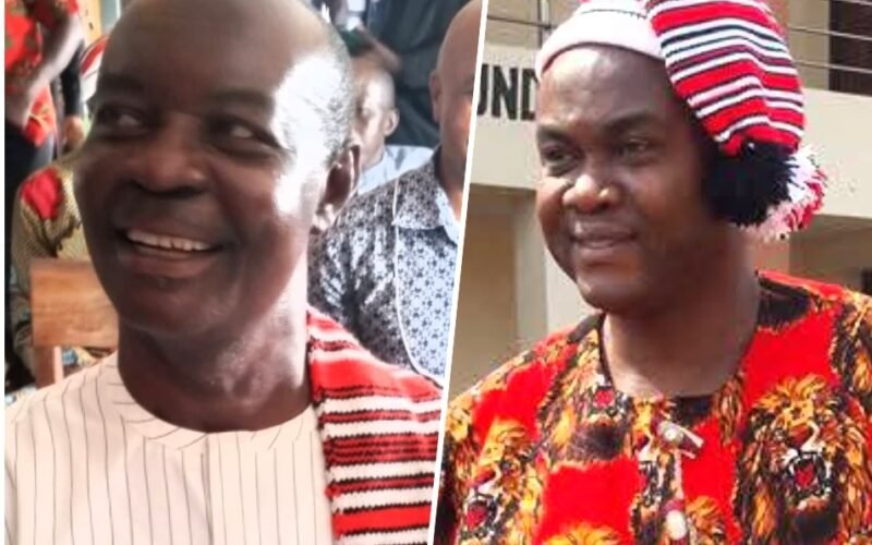 Dr. Olugu Ukpai Congratulates Chief Kalu Ikpemini on Emergence as OIU President-General 1 ikpemini and olugu Ukpai 1