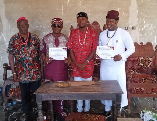 Historic Moment of Honour For Amb. Osita Offor’s Meritorious Service in Nneato Ancient Kingdom