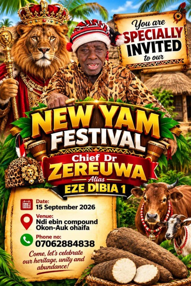 Ezie Abiansi, Chief Agwu Kalu Idika Calls For Peaceful Cultural Celebration And Unity In Okon-Aku Ohafia 2 710327